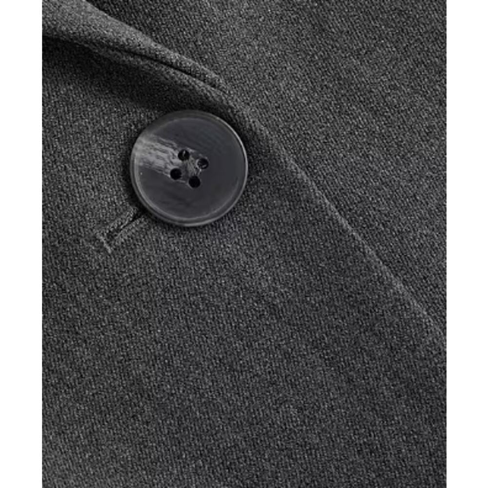 Express Editor Chic Fitted One-Button Blazer Heat… - image 12